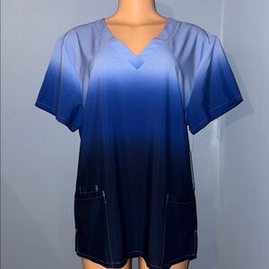 GT Performance Gradient Scrub Top - Size XL